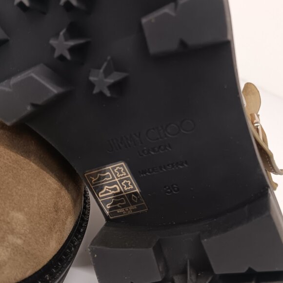 Jimmy Choo Women's Youth II Caper Green Suede Ankle Boots - EU36/US6 - Picture 16 of 16